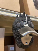 Load image into Gallery viewer, Black Bear Paw Bottle Opener
