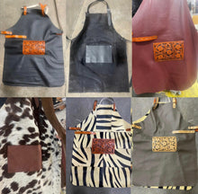 Load image into Gallery viewer, Cowhide Leather Aprons
