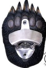 Load image into Gallery viewer, Black Bear Paw Bottle Opener
