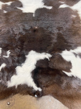 Load image into Gallery viewer, Dark Brown Cowhide Rug
